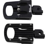 Biltwell Punisher Footpeg - Driver - Black - M8