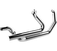 Khrome werks Aggressor 2-into-2 Crossover Headers - Chrome