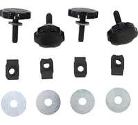 Reda Saddlebag Lock Kit - Black Oxide Corrosion Resistance