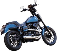 S&s cycle 2-into-1 Qualifier Exhaust System - Brushed