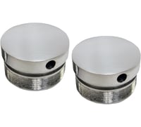 La choppers Flush-Mount Fork Cap - Polished - 49 mm