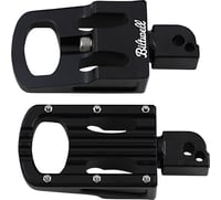 Biltwell Punisher Footpeg - Passenger - Black - M8