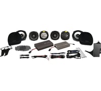 Hogtunes 425 W Dual Amp/ 6 XL Speaker Kit - Harley Davidson