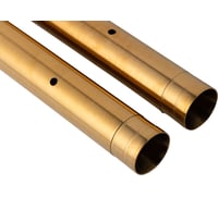 Custom cycle engineering Fork Tubes - 47 mm - 20.88" - Gold
