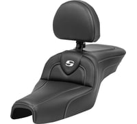 Saddlemen Roadsofa™ Seat - with Backrest - Carbon Fiber - XL '04-'22
