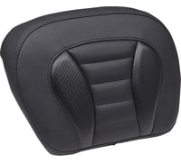 Mustang Deluxe Chopped Tour-Pak® Sissy Bar Pad - Black - Touring
