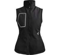 Gerbing Heated Clothing Women's 7V Torrid Softshell Heated Vest 2.0 Black 