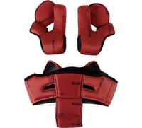 Icon Domain™ Liner/Cheek Pads - Red - XS
