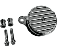 Joker machine High-Performance Air Cleaner Assembly Kit - Finned Chrome