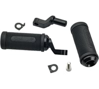 Biltwell Norman Step Foot Pegs - Black - Softail