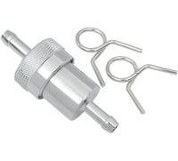 Russell Gas Filter - Chrome - 1/4"