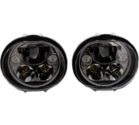Custom dynamics LED Headlight - 5-3/4" - Black - Pair