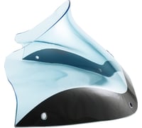 Klock werks Kolor Flare™ Windshield - 8" - Blue Ice - FLTR