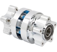 Arlen ness Hub - Cartridge - Front/Dual Disc - Chrome - '00-'07 FLT