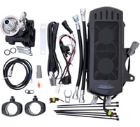 Ultracool Oil Cooler Kit - Gloss Black - Indian