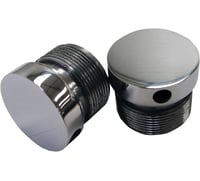 La choppers Flush-Mount Fork Cap - Polished - 39 mm