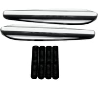 Covingtons Turn Signal Eliminators - Finned - Chrome