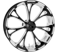 Performance machine (pm) Wheel - Virtue - Front - Dual Disc/with ABS - Platinum Cut™ - 21x3.5 - '08+ FLD