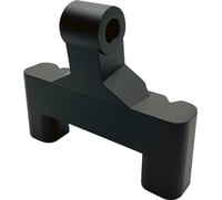 Custom dynamics Headlight Mount Black - FXLRS