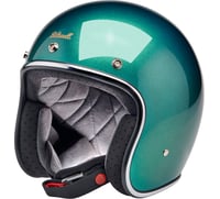 Biltwell Bonanza Helmet Metallic Catalina Green 