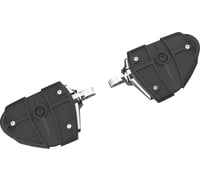 Ciro RydeCulture™ Footrests - Chrome - 1/2" Clevis Mount