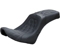 Danny gray Airhawk Weekday 2Up XL Seat - no Backrest Receptacle - Diamond Stitch - Air - FL/FXBB '18-'23