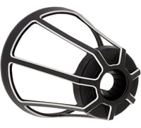 Arlen ness Monster Sucker Air Cleaner Cover - Beveled - Black