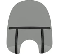 Memphis shades Fats Windshield - Black Smoke - 13"