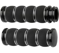 Arlen ness Grips - Ring Leader - TBW - Black