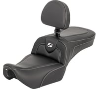 Saddlemen RoadSofa™ Seat - with Backrest - Carbon Fiber - RH975 '22-'25