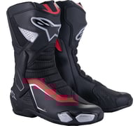 Alpinestars SMX 6 V3 Boots Black/Silver/Red 
