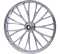 Rc components Wheel - Dynasty - Front - Dual Disc/without ABS - Chrome - 21x3.5 - FLH