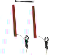 Custom dynamics Plasma Rod - 12" - Red