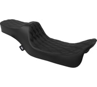 Drag specialties Predator III Seat - Extended Reach - Double Diamnd - Black - FLH/FLT '08-'24