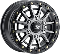 Itp Wheel - SD10 Beadlock - Front/Rear - Brushed Gray w/Black - 15x7 - 6/5.5 - 78.9 mm