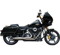S&s cycle 2-into-1 Qualifier Exhaust System - 49-State - Silver