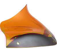 Klock werks Kolor Flare™ Windshield - 8" - Orange - FLTR