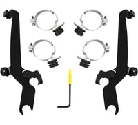 Memphis shades Sportshield Trigger Lock Complete Mount Kit - Black - XL