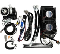 Ultracool Oil Cooler Kit - Naked Black - Indian
