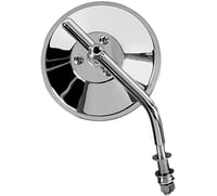 Drag specialties 4" Round Mirror - Adjustable Stem