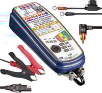 Tecmate Battery Charger/Maintainer - OptiMate™ 4 - Quad Program - Premium