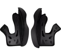 Moose racing Air Intake Cheek Pads - Black - Small