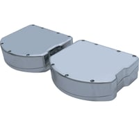 Covingtons Rocker Box Valve Covers - Smooth Chrome