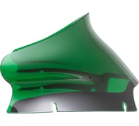 Klock werks Kolor Flare™ Sport Windshield - 6" - Green - FLTR