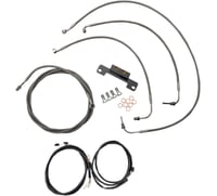 La choppers Cable Kit - 12" - 14" Handlebars - Stainless