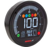 Koso north america DL-04HD Multifunction Gauge - Black - Harley Davidson®