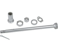 Drag specialties Axle Kit - Rear - Chrome - '67-'72 BT