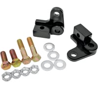 La choppers Rear Lowering Kit - Black Powder Coated - Lowers 1" - Rear Lowering Kit - L'89-'99 XL