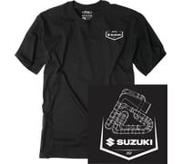 Factory Effex Suzuki Track T Shirt Black 