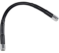 Drag specialties Universal Brake Line - Black - 9"